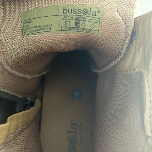 Women’s Sirkka Sean leather ankle boots by top brand BUSSOLA Size 39 - Picture 7 of 11